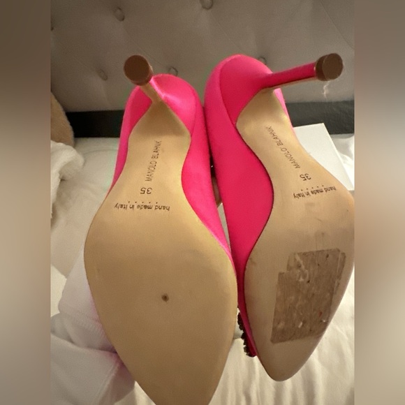 Manolo Hangisi Crystal Buckle Pump - Picture 4 of 4